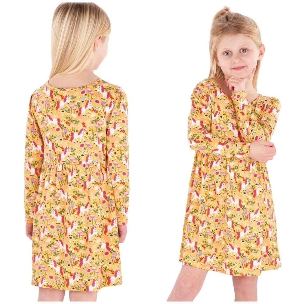 Member's Mark Knit Dress Unicorn Print Girl Size 5